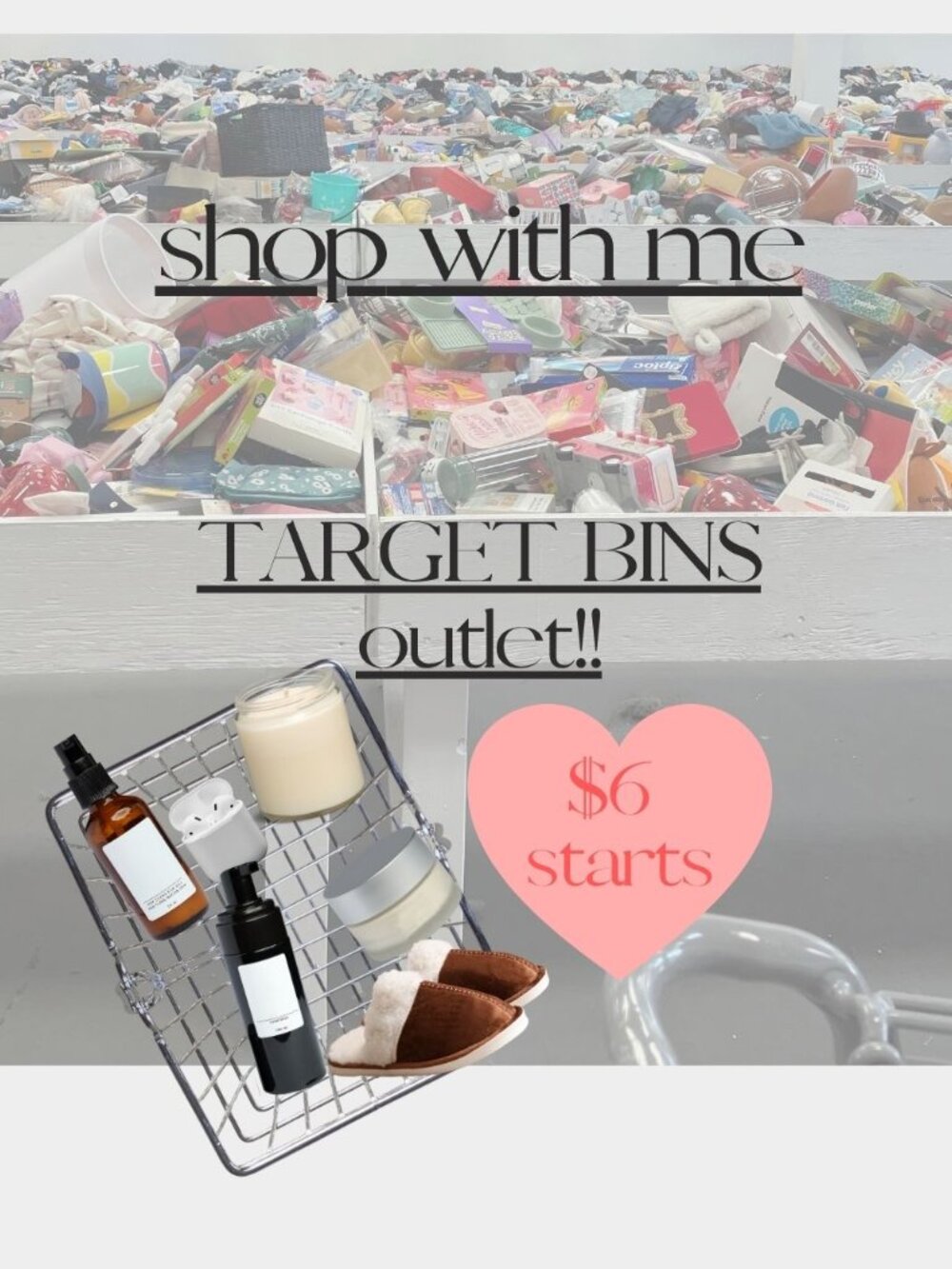 SHOP WITH ME TARGET BINS OUTLET | UNLISTED LIVE SHOW ITEM